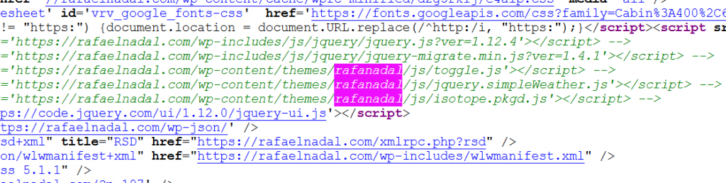 web deportista