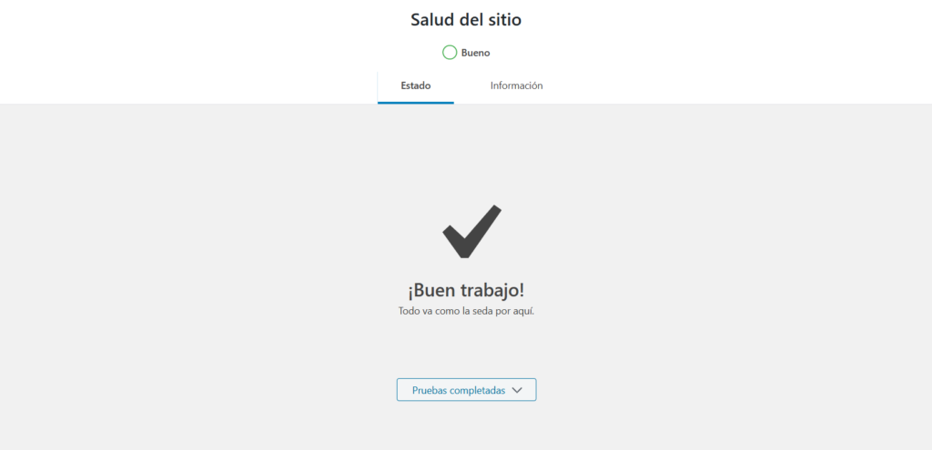 salud wordpress