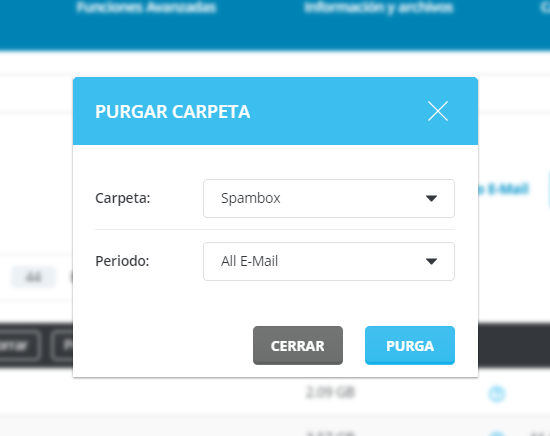 purga email