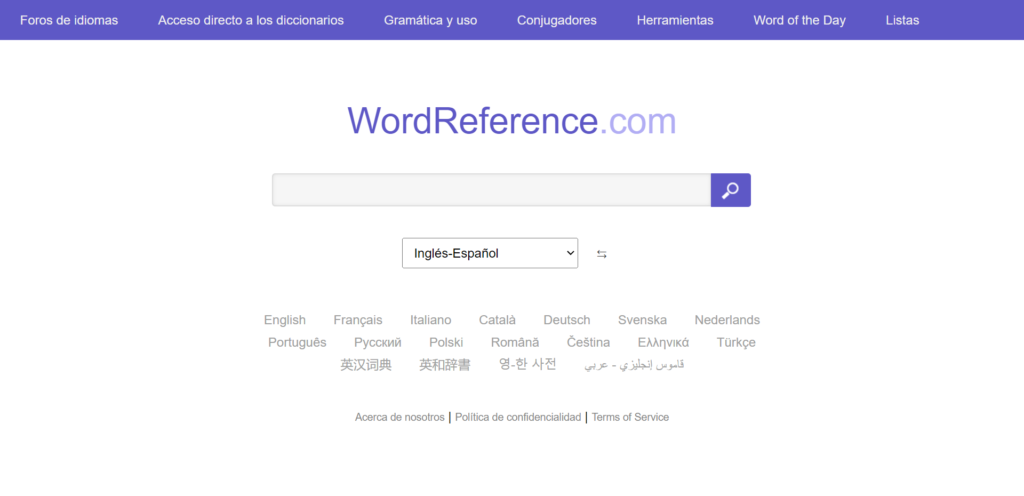 traductor palabras